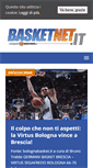 Mobile Screenshot of basketnet.it